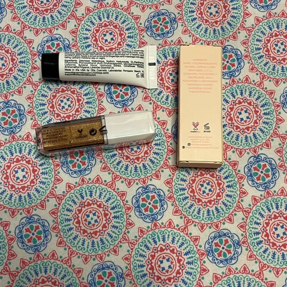 NWT Beauty Bundle YChighlighter OFRA Serum Blur Primer Crème Shop face masks - Picture 4 of 7